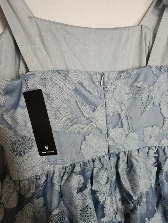 Lulus 'Poof Of Perfection' Floral Tie Strap Dress Size M - Picture 6 of 13